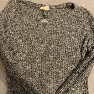 Gray sweater